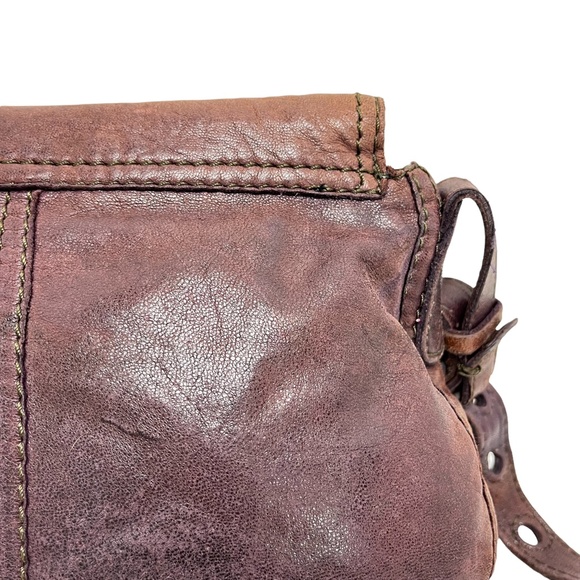 Lucky Brand Bags Lucky Brand Genuine Leather Flap Crossbody Dark